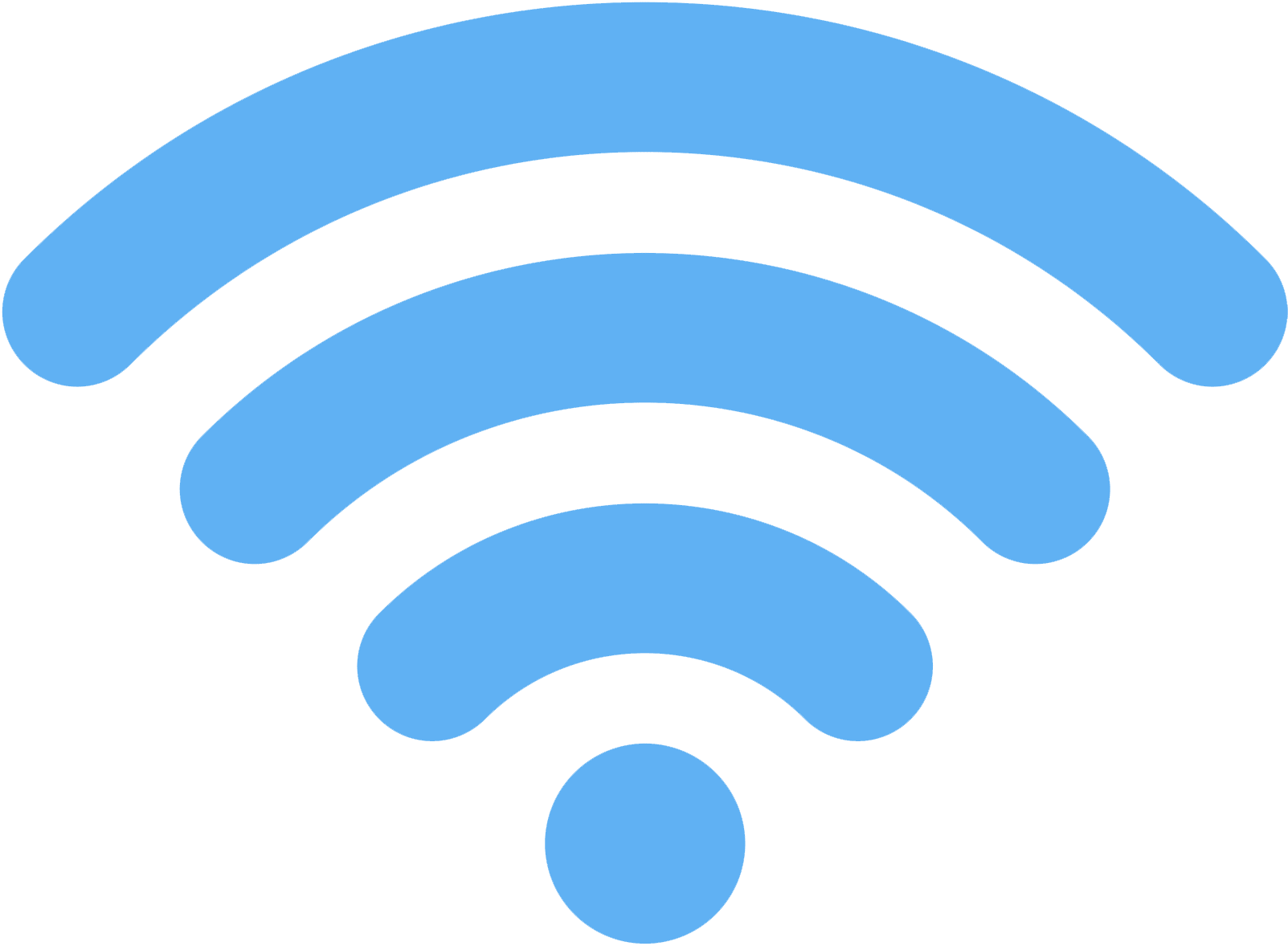 Wi-Fi Connect's light blue logo